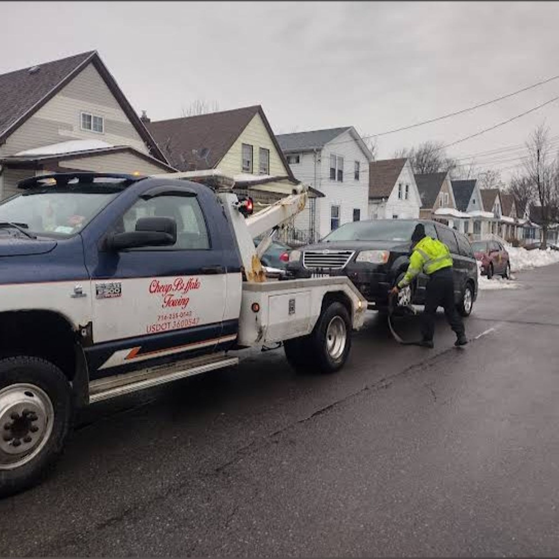 Recovery by Cheap Buffalo Towing in Depew, New York
